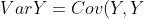 Var Y = Cov(Y,Y) = Cov(\sum_{i=1}^{10}X_iX_{i+1},\sum_{j=1}^{10}X_jX_ {j+1})=